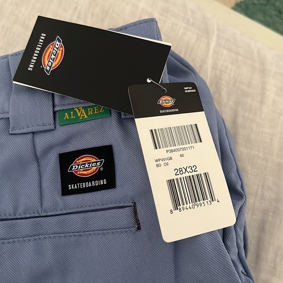 Dickies Vincent Alvarez Balam Regular Fit Pants, Gulf Blue - Picture 2 of 3